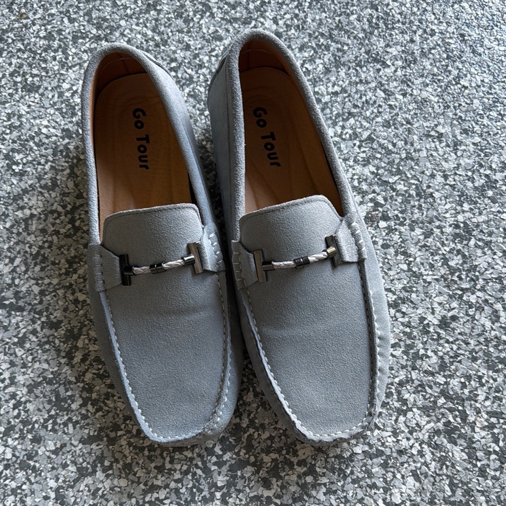 Men's Gray Loafers